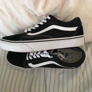 Black Old School Vans