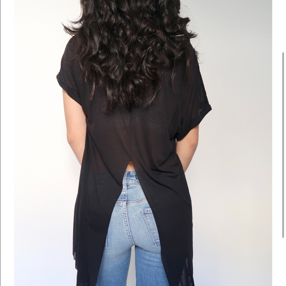 Open back Lush Top