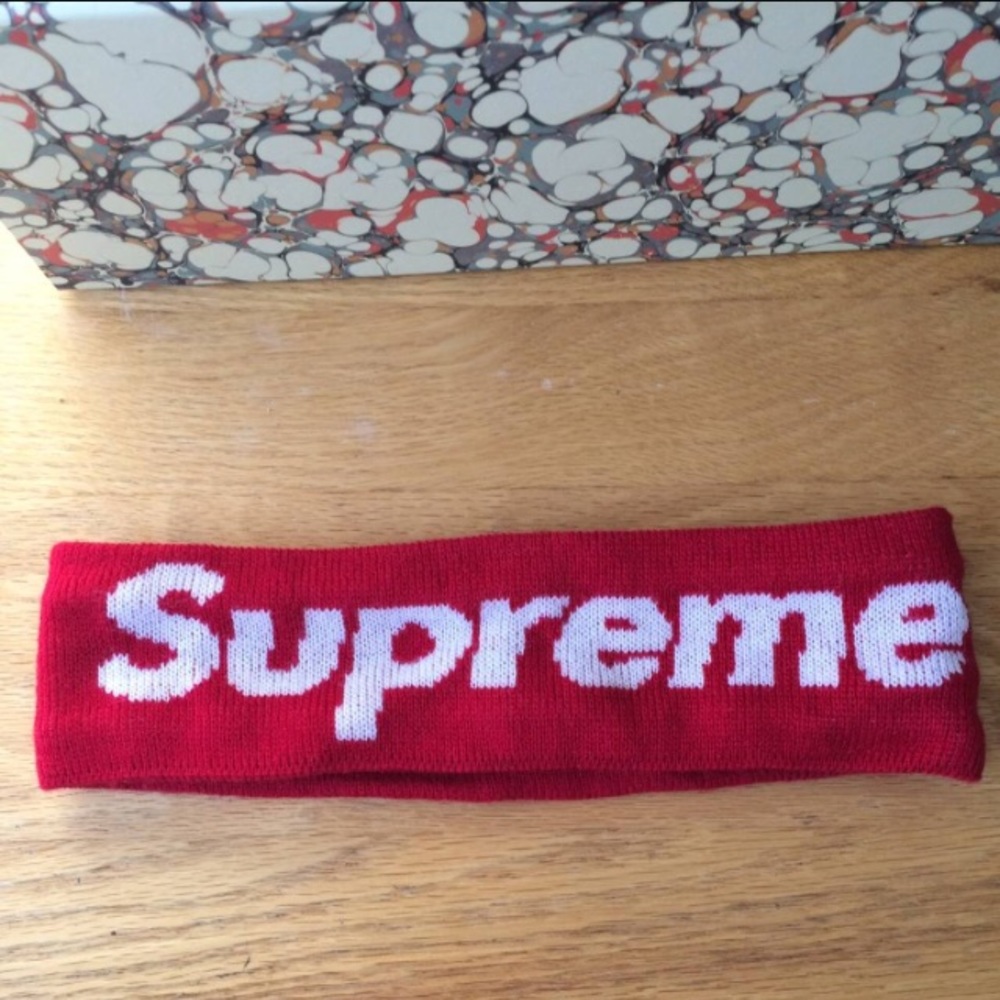 Red Supreme Head Band