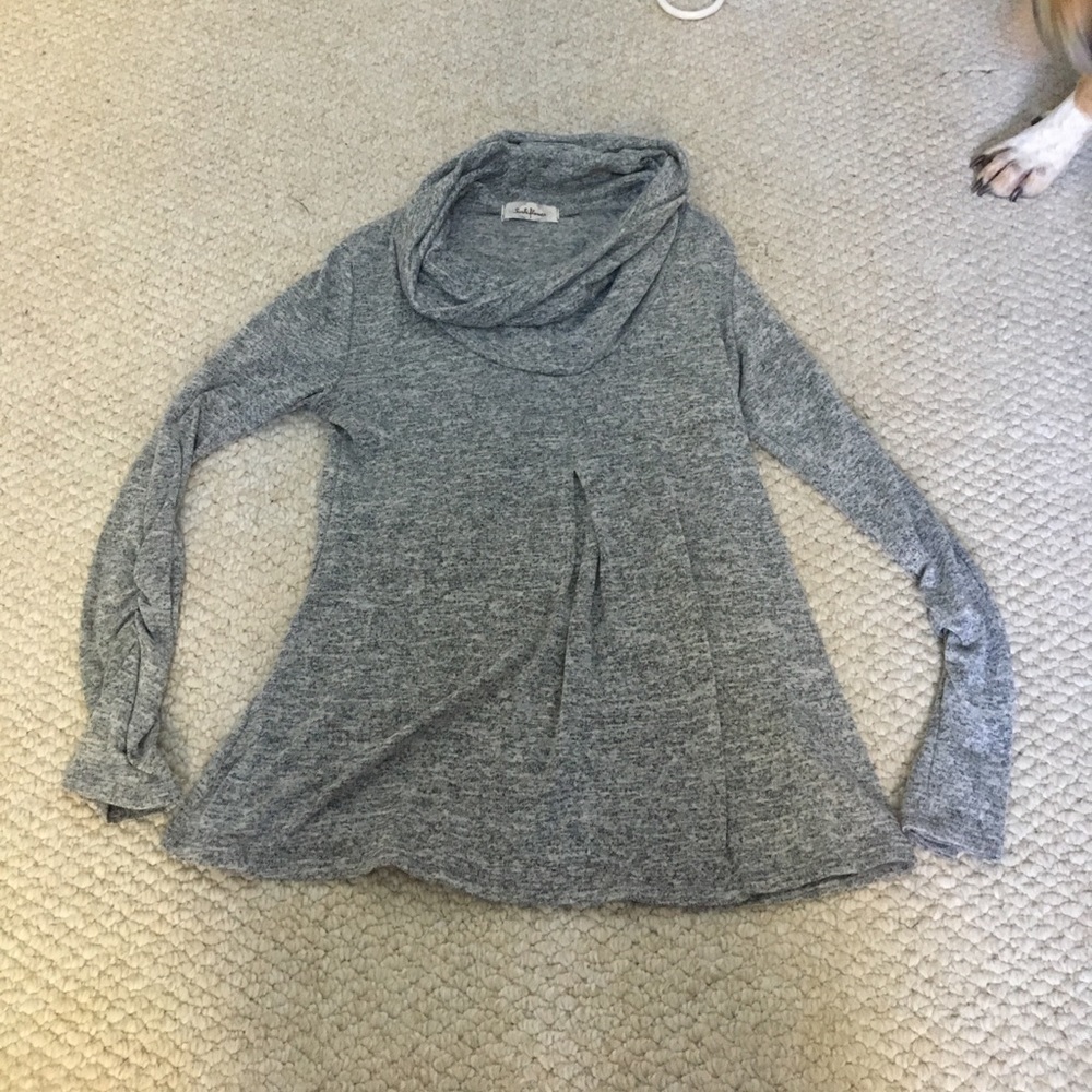 Cowl neck sweater