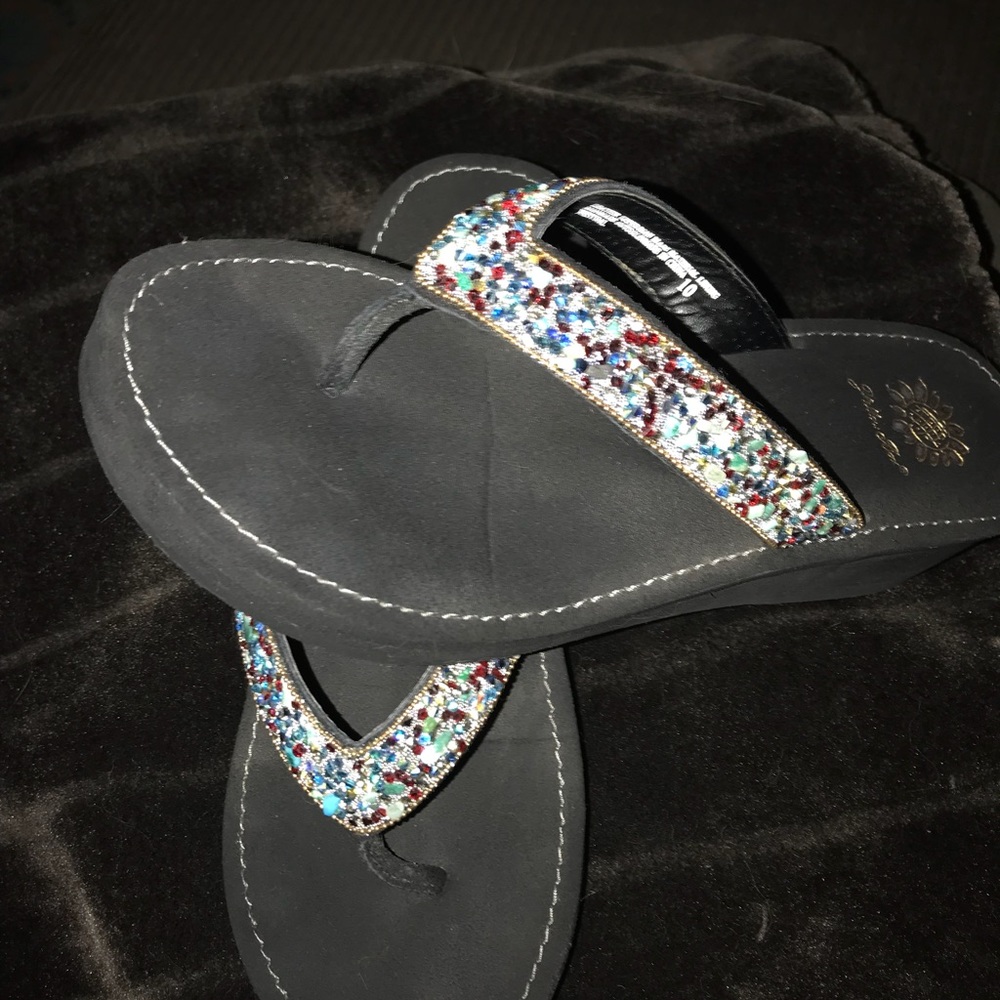 Yellow Box Sandals sz 10