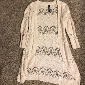 Off white cardigan