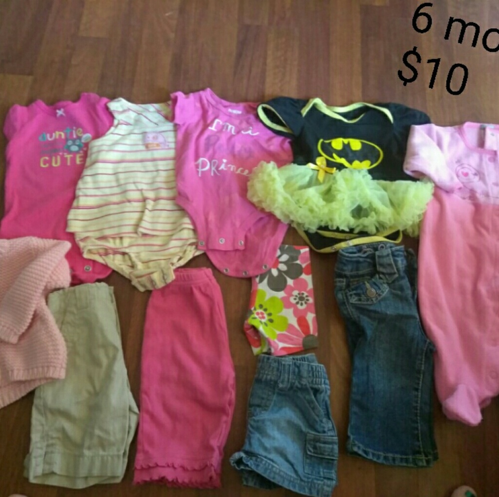 6 month girl lot