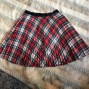 Plaid skirt