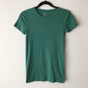 GAP - The Modern Crew Tee: Teal Green