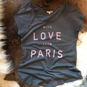 With Love From Paris Sundry Tee