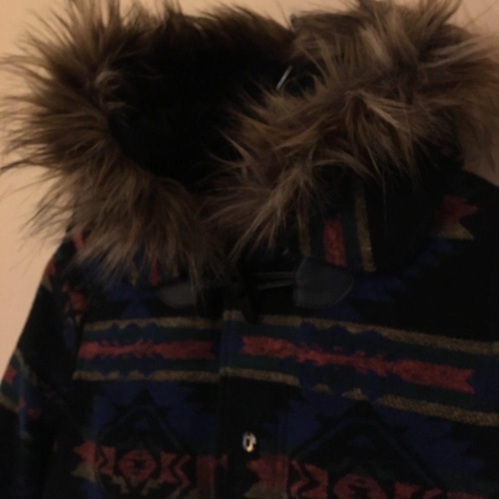 Forever21 Patterned Coat - image 3