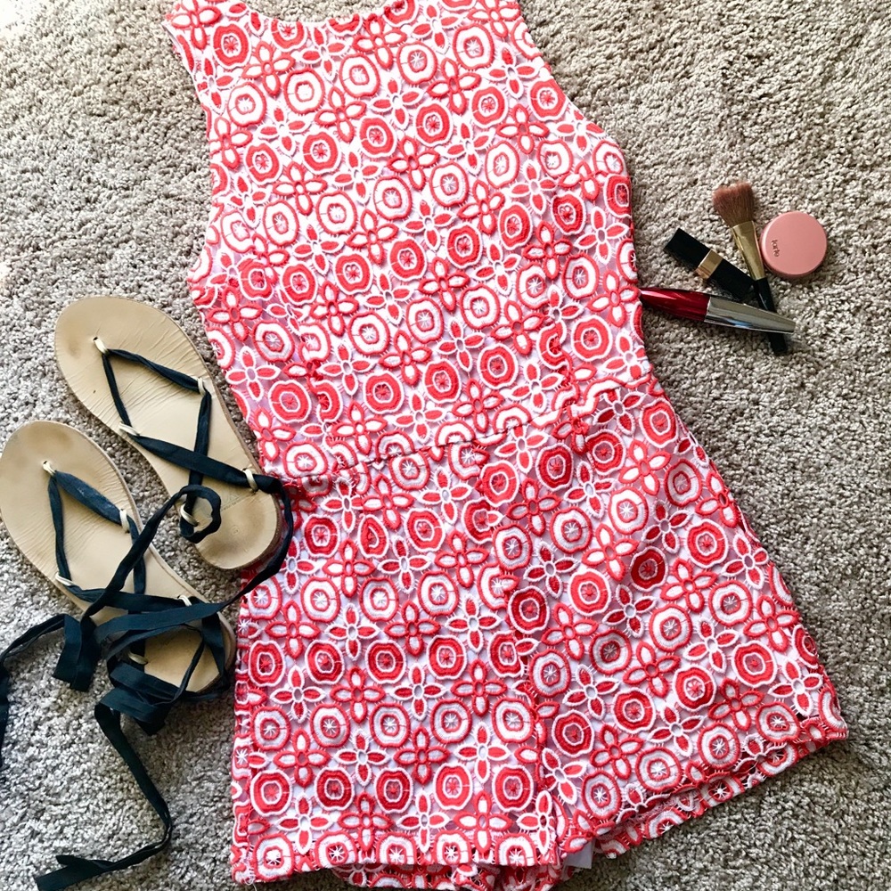 Eyelet Romper