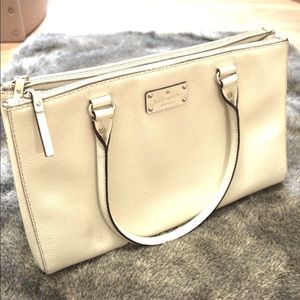 Kate Spade Cream Top Handle Handbag