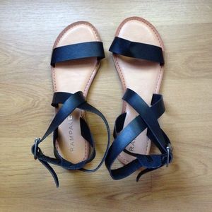 Black sandals!!!