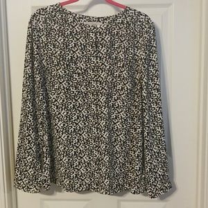 Loft print blouse