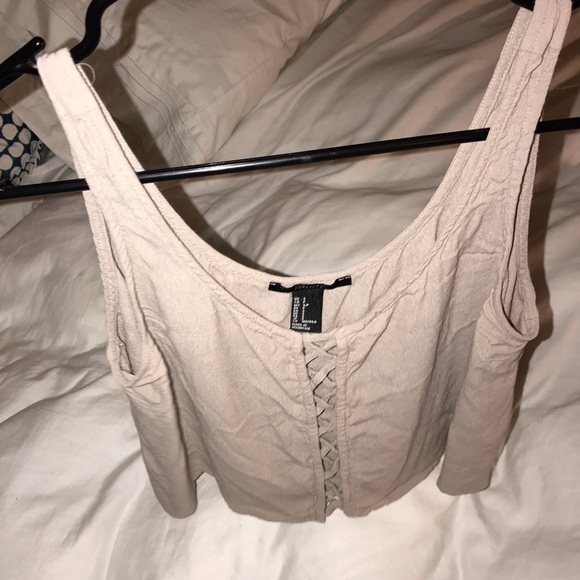 Forever 21 Cut Crop Top - Picture 2 of 2