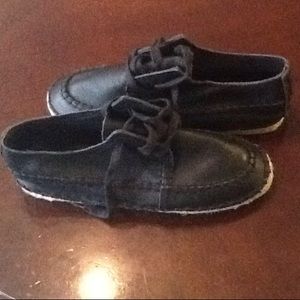 Passports Black Lace up Csaual Shoes