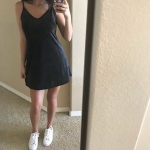 Brandy Melville glitter mini dress