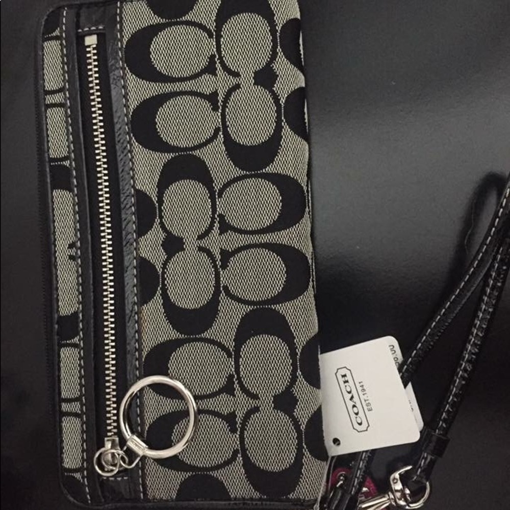 Coach wallet wristlet