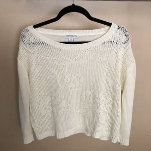 Cream colored sweater from Cotton On