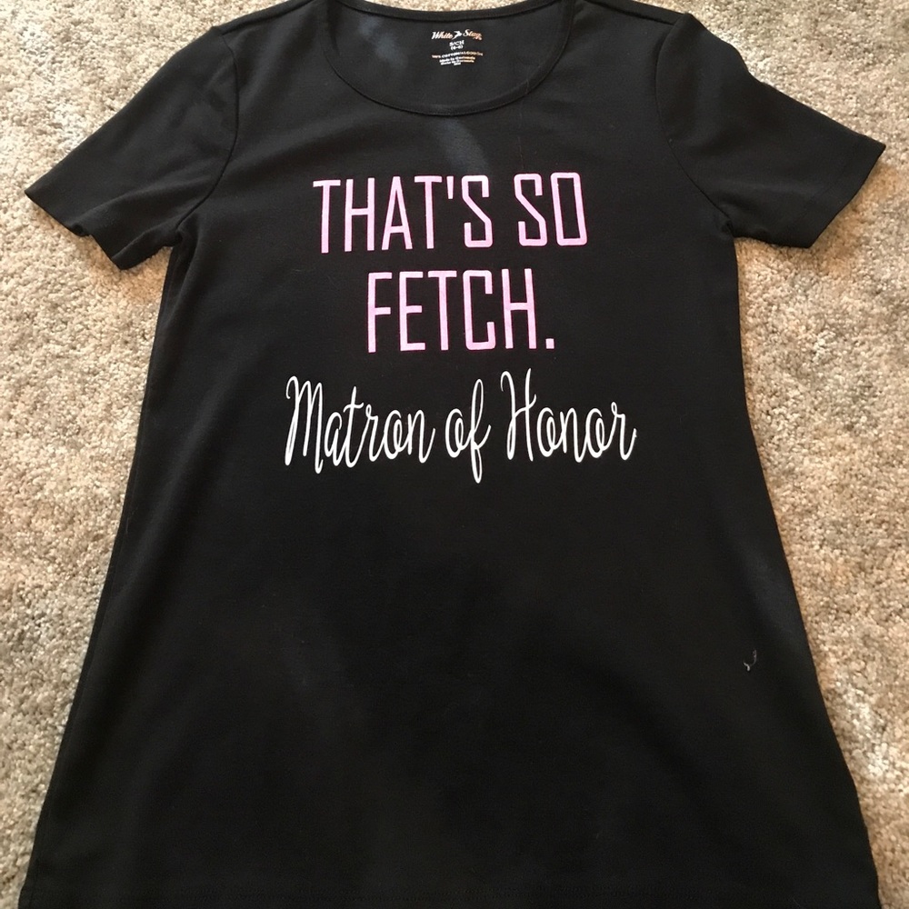 Tshirt for bridal party.