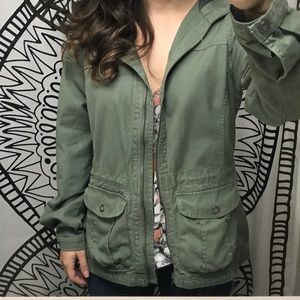 Green Columbia utility Jacket