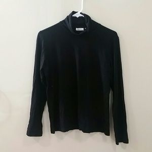 FINAL PRICE Chicos Black Longsleeve Turtleneck