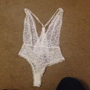 Lace Plunge Teddy🎁FINAL CLEARANCE🎁