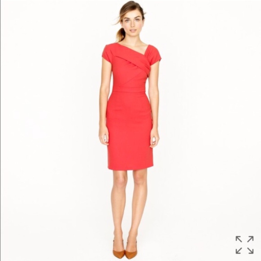 NWT J Crew Factory Asymmetrical Shift Dress