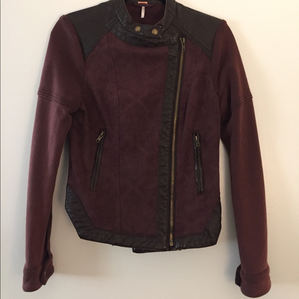 Free People Moto Jacket