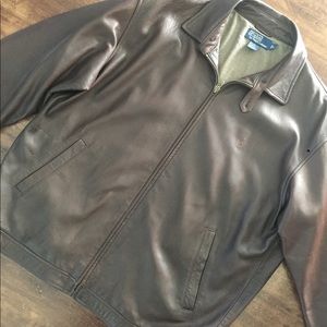Polo by Ralph Lauren leather jacket