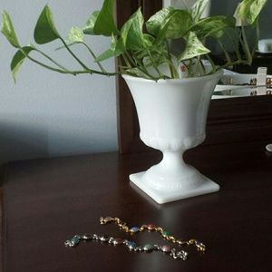 Set of 2 vintage scarab bracelets. Boho Chic!