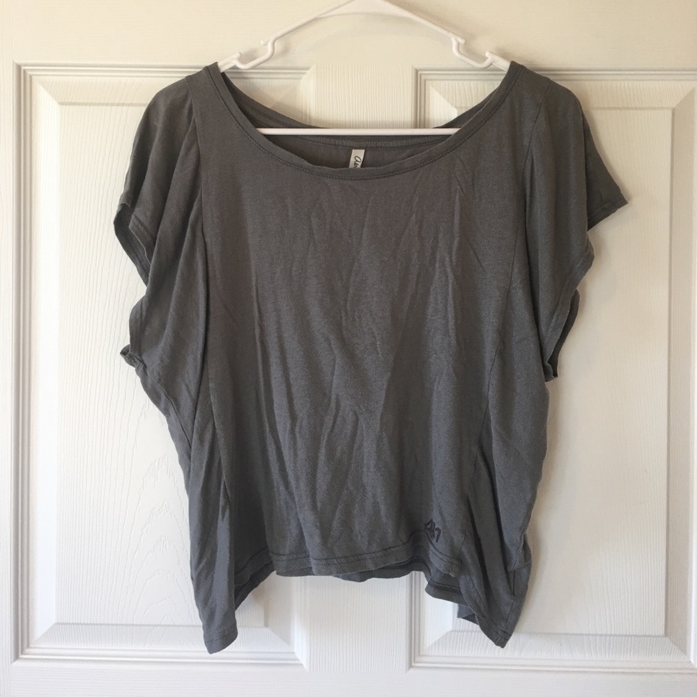 Aeropostale slouchy pajama crop top