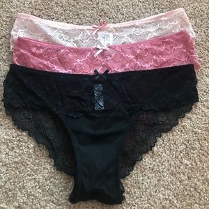 Trio of Sexy Lace Lingerie 💕