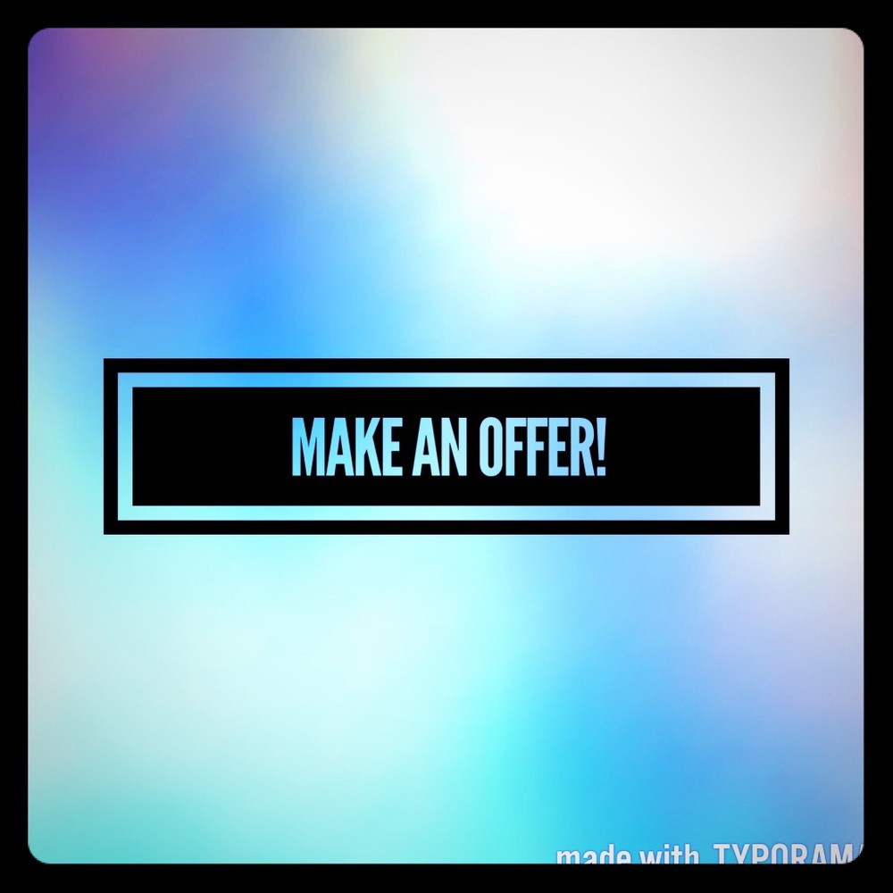 Respectable offers considered!