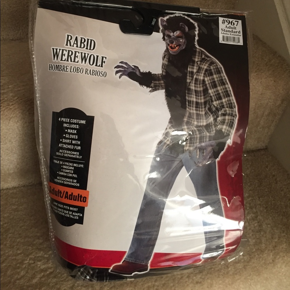 Werewolf costume