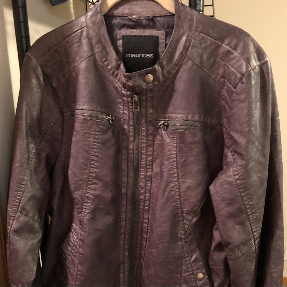 Maurice’s Faux Leather Jacket XL