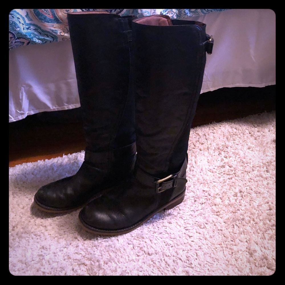 Lucky brand motorcycle boots size 7