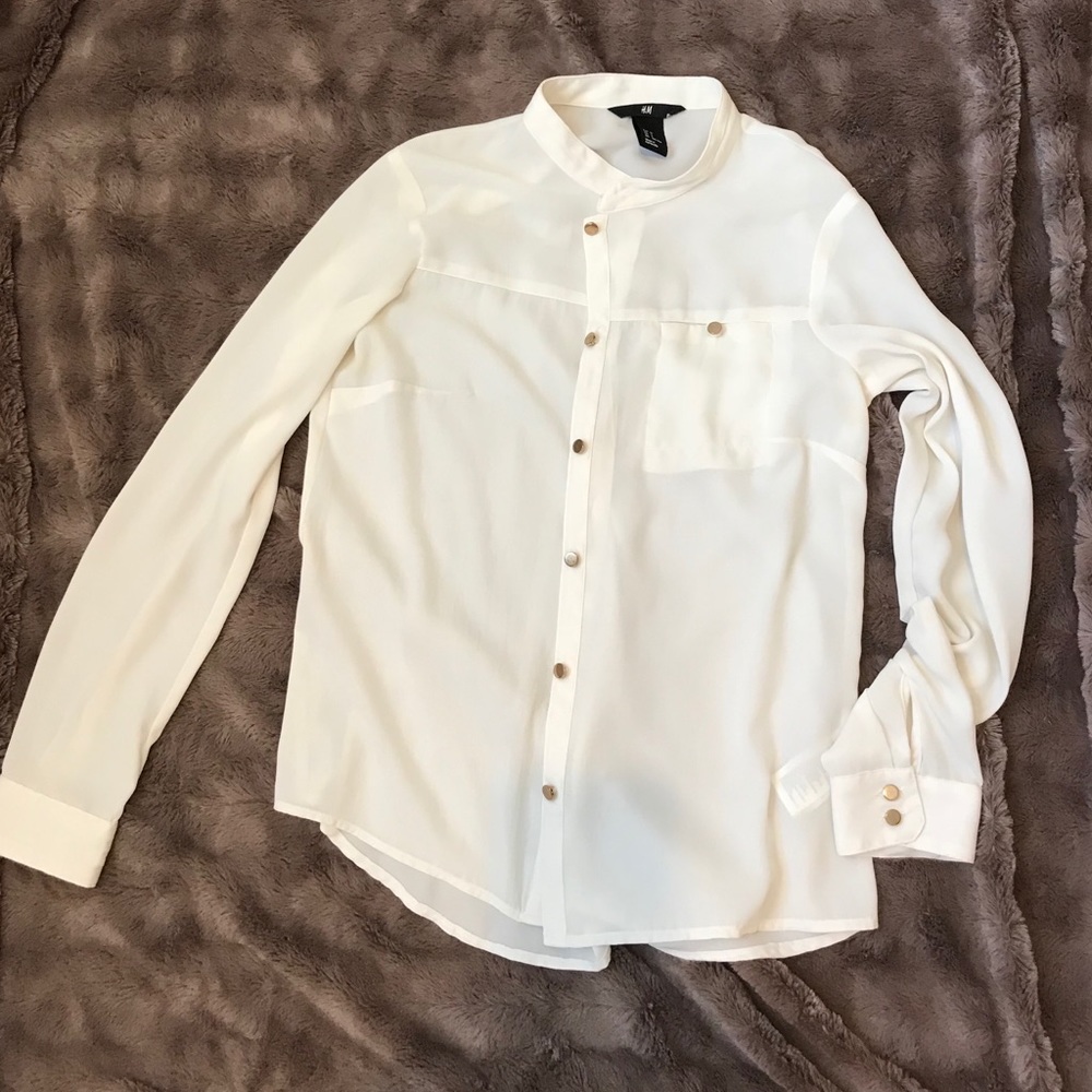 H&M Chiffon Top