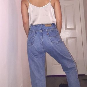 Vintage Orange Tag Levi's 550