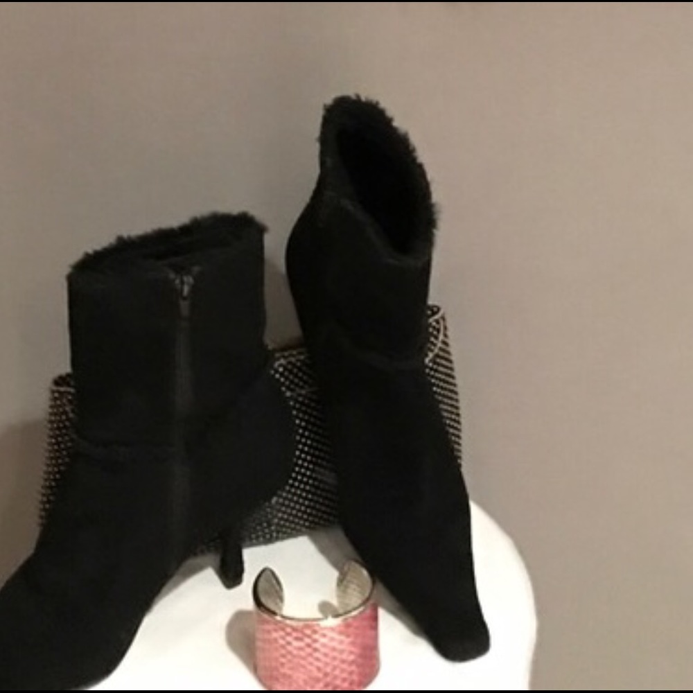 Nine West Black Suede Boots