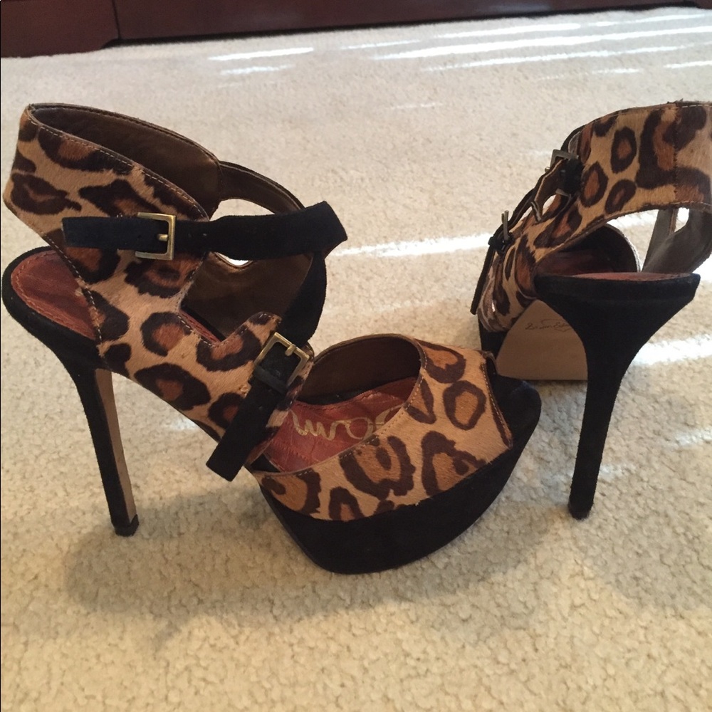 Sam Edelman Cheetah Heels