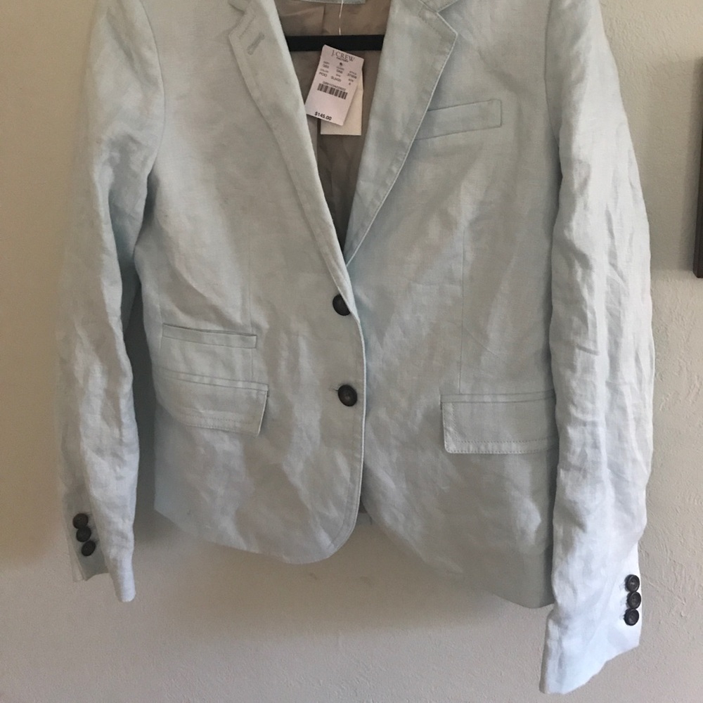 Baby blue blazer