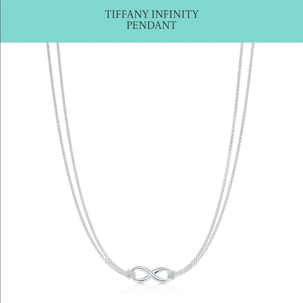 Relisted! Tiffany & Co infinity pendant