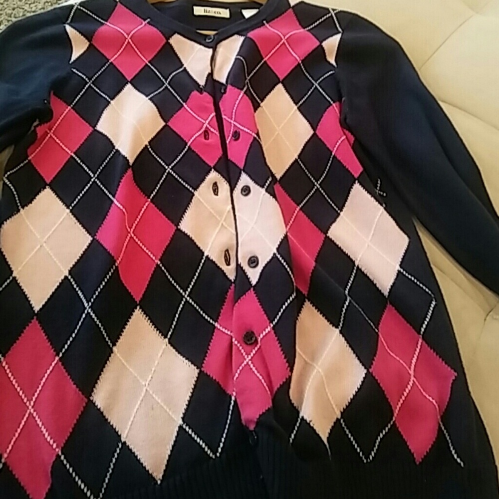 Argyle Cardigan