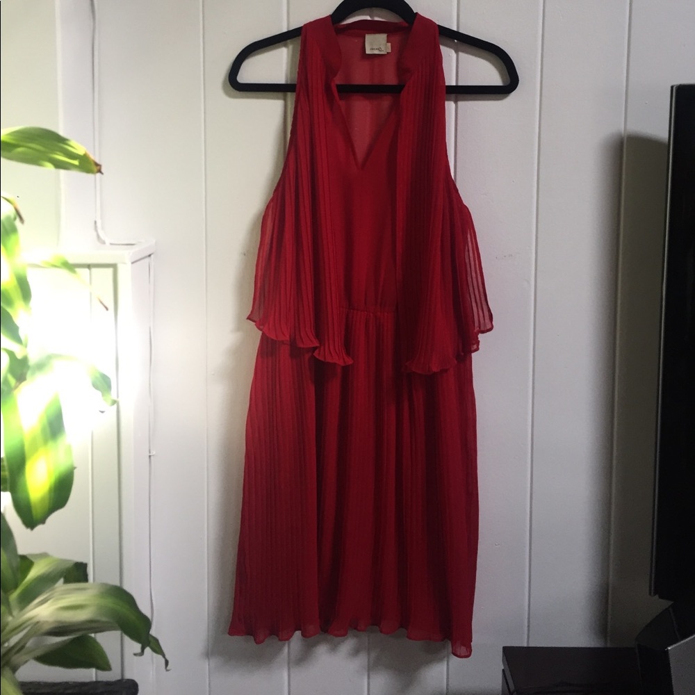 Sheer Red Dress Irene's Story size L