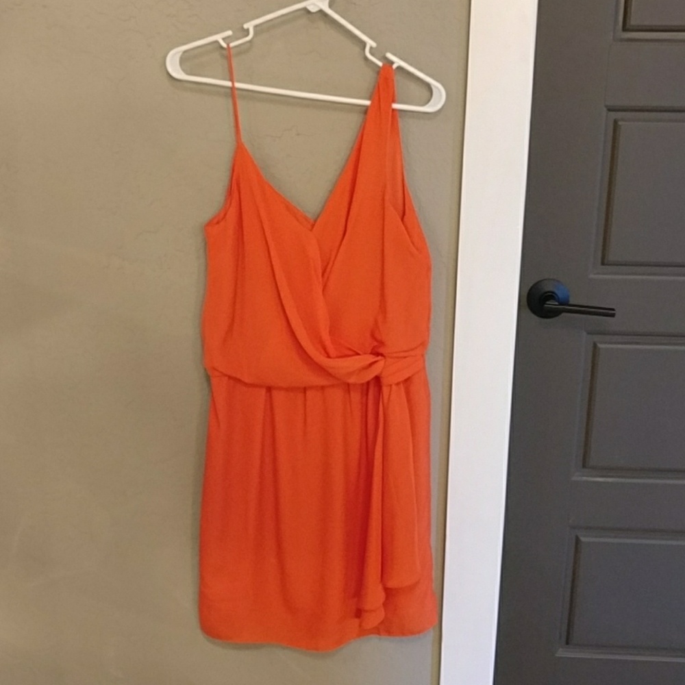 Lovely salmon dress from Boston Proper!