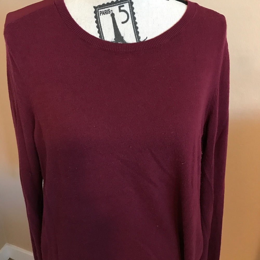 Halogen Burgundy Sweater