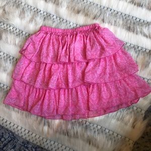 Girls ruffle skirt