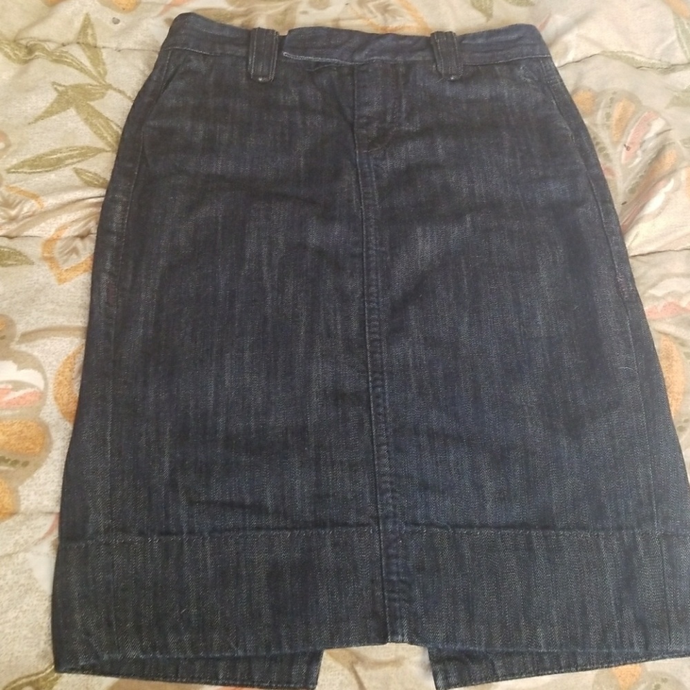 True Religion jean skirt