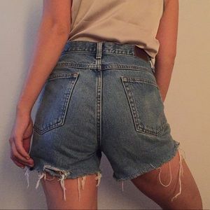 High Waist LL Bean shorts