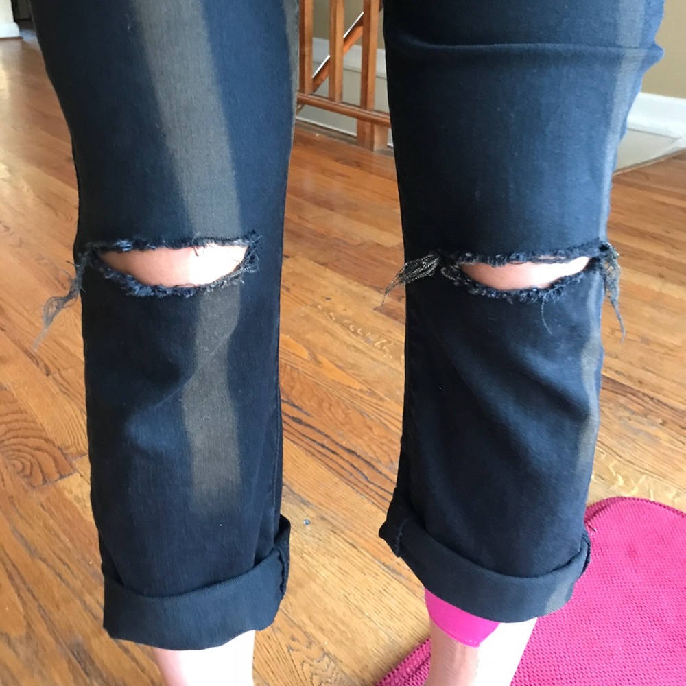 Levi’s Black Boyfriend jeans