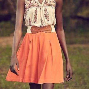 Anthroplogie Corsair Cedar Belt by Linea Pelle