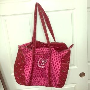 VS Pink Duffle Bag